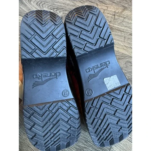 Dansko Womens Professional Nurse Clogs Multicolor Rainbow Size 36 Non Slip - Picture 7 of 7